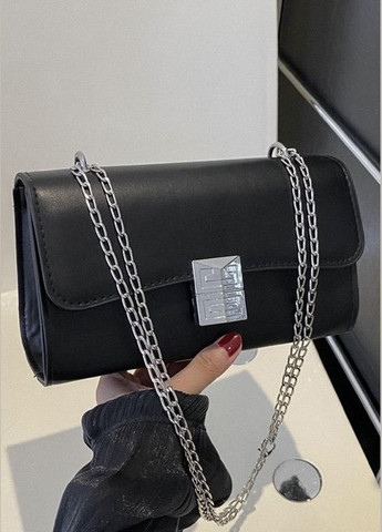 Жіноча сумка крос-боді чорна No Brand (290665316)