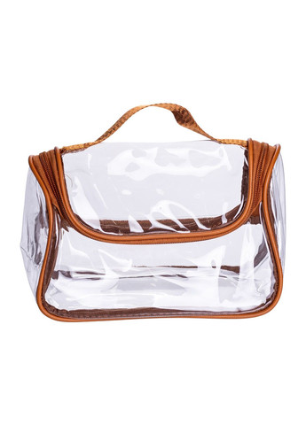 Набір прозорих жіночих косметичок для дому 2 (шт) Коричневий HP-16-3K Yiwu (371236384)