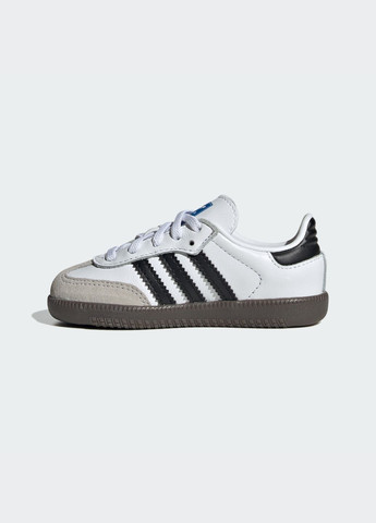 Белые всесезонные кроссовки samba og kids adidas