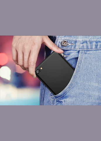 Тонкий матовый чехол для iPhone SE 2020 чехол айфон se2 Cafele (322211371)