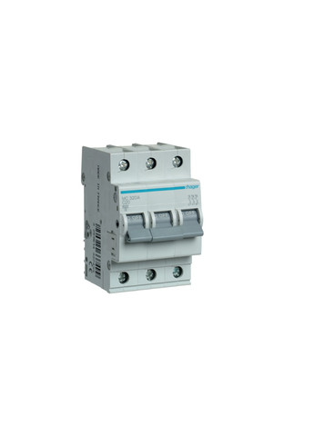 Вводный автомат трехполюсный 20А автоматический выключатель MC320A 3P 6kA C20A 3M (3169) Hager (265535608)