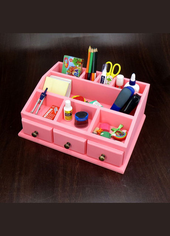 Настольный органайзер из дерева Ректор барби (КНЦ-002050) No Brand (328227949)