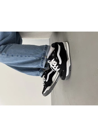 Білі кеди чоловічі vans rowley xlt black/white ванс ровлі хлт білі демісезон No Brand