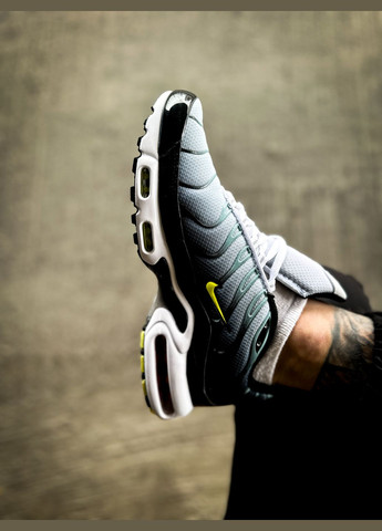 Синие демисезонные кроссовки мужские nike air max tn plus 'bright cactus' | найк аир макс тн плюс синие No Brand