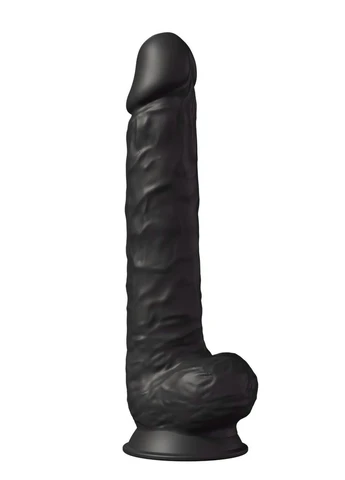 Фалоімітатор гігантський реалістичний Real Love на присосці з мошонкою, Dreamtoys (383092943)