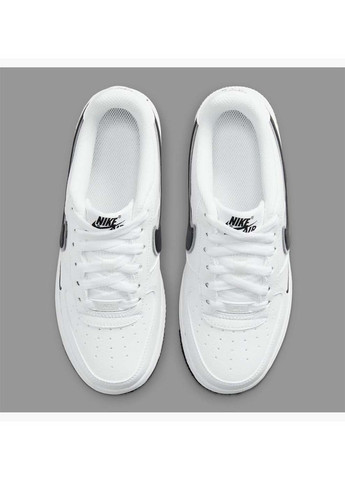 Білі Осінні дитячі кросівки air force 1 gs білий Nike