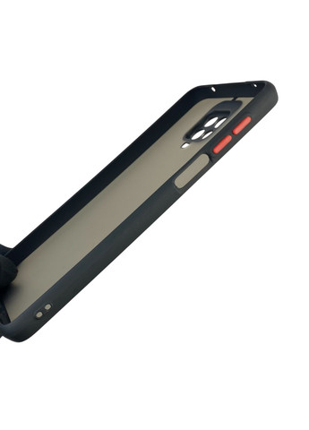 Чехол для телефона Redmi Note 9 Pro с высокими бортами с защитой камеры на сяоми редми нот 9 про черный Xiaomi (366023377)