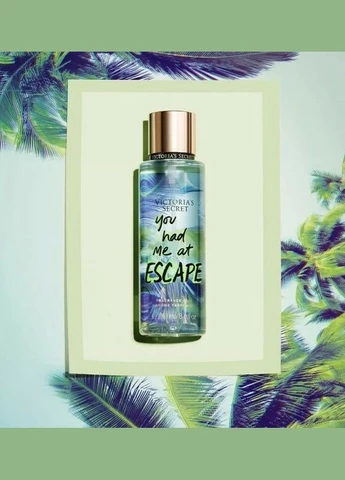 Парфюмированный спрей для тела You Had Me At Escape Fragrance Mist 250 ml Victoria's Secret (279363922)