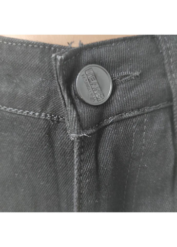 Черные джинсы мужские широкие baggy стрейч плотные черные No Brand