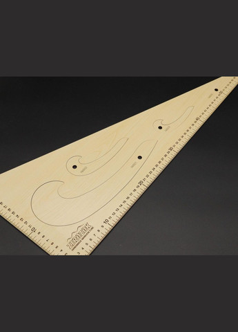 Деревянные линейки. Набор лекалов. HM furnitura (330607615)