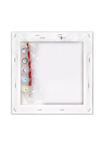 Картина по номерам Майнкрафт Пещера с пауками 25х25см (955473) Santi Майнкрафт Печера з павуками 25х25см (366154297)