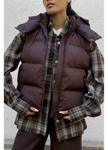 Жилет Арк, цвет Коричневый Jadone Fashion (367831747)