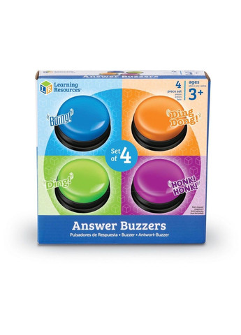 Звуковые кнопки (4 шт) Learning Resources (338426053)