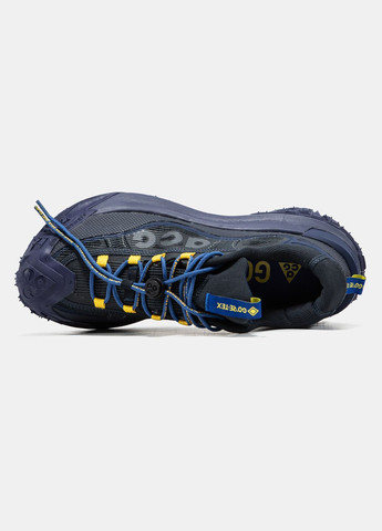 Синій Осінні кросівки чоловічі nike acg mountain fly low 2 'midnight navy' | найк ацг моунтеін сині No Brand