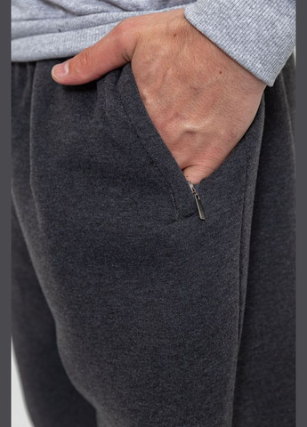 Спорт чоловічі штани на флісі, колір чорний, Ager (277630053)