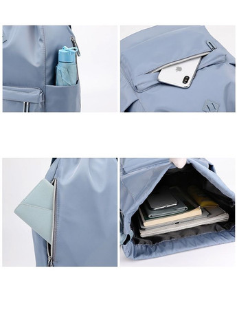 Рюкзак-мішок спортивний темно-синій з ромбом КиП (290683326)