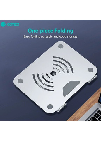 Подставка для ноутбука SD-60 Swivel серебристая (52012) Coteetci (352507008)