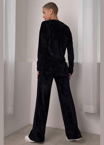 Велюрові штани Leinle 1485/50310 black (299024047)