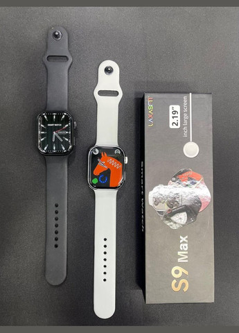 Смарт годинник розумний S9 Max для android та ios смартгодинник 44/45/49 mm бездротова зарядка Smart Watch (334314673)