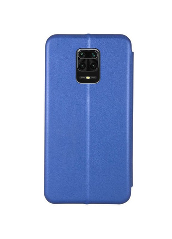Шкіряний чохол-книжка Classy для Xiaomi Redmi Note 9s / Note 9 Pro / Note 9 Pro Max Blue No Brand (345561377)