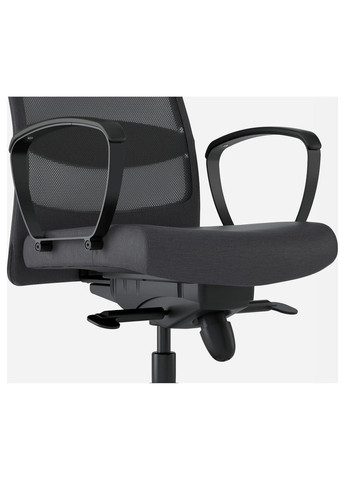 Офісний стілець ІКЕА MARKUS Vissle темносірий (70261150) IKEA (267901234)