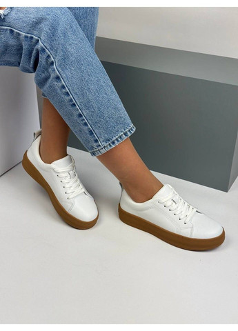 459 Кеди Шкіряні Білі KDSL білі демісезони (367960256)