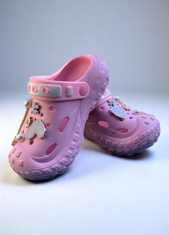 Кроксы для детей "Pink Wonderland" No Brand (330246312)