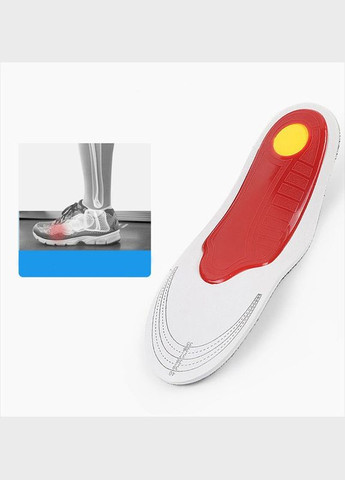 Обрізні устілки при плоскостопості із пластиковим супінатором загальною довжиною 25,5 см 35-40 розмір No Brand (308359366)