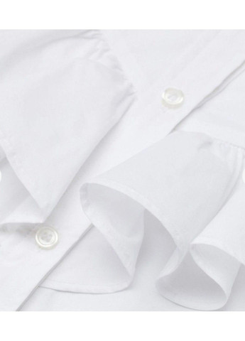 Жіноча сорочка з воланами Н&М (56700) М Біла H&M (282967803)