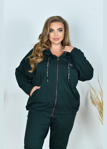 Женский спортивный костюм двойка черный для тренировок и активного отдыха спортивный комплект. New Trend (304647421)