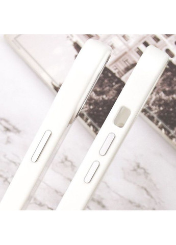 Чехол TPU+Glass Sapphire Midnight Open Camera с MagSafe для Apple iPhone 15 Plus (6.7") Белый Epik (372972899)