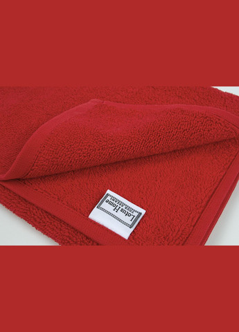 Lotus полотенце отель 70*140 (20/2) 500 г/м2 красный производство -