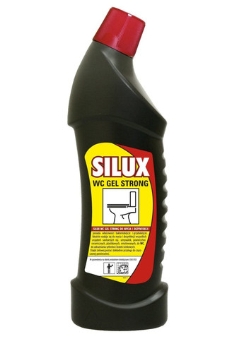 Потужний професійний засіб для чищення та дезінфікуючий засіб для унітазу SILUX STRONG WC 750мл концентрат (3527) Lakma (263433592)