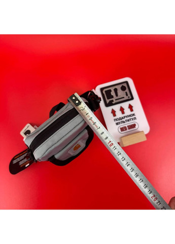 Месенджер wip Сумка кархарт Чорна Сірий No Brand (361668904)