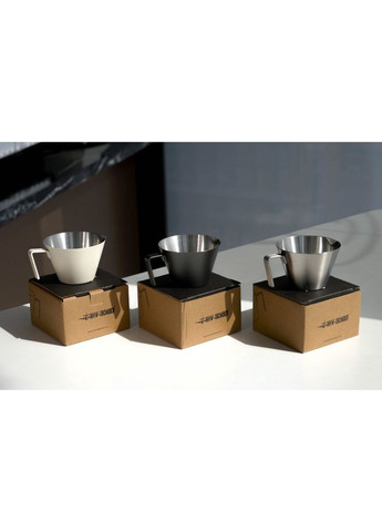 Вершник 100мл. MHW-3Bomber Джаг для еспресо Металик Sanding (R-G5140-VS) No Brand (303975080)