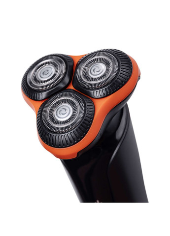 Электробритва SK-16038 аккумуляторная для сухого бритья оранжевая SK-16038R Sokany (357226704)