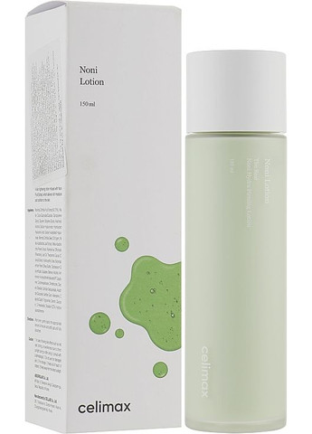 Відновлювальний зволожувальний лосьйон з екстрактом ноні Noni Hydra Firming Lotion 150ml (997109-24924) Celimax (368650101)