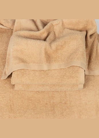 GM Textile набор махровых полотенец 3шт 50х90см, 50х90см, 70х140см 400г/м2 (горчичный) комбинированный производство -