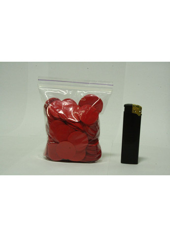 Кружочки красные матовые No Brand (368969735)