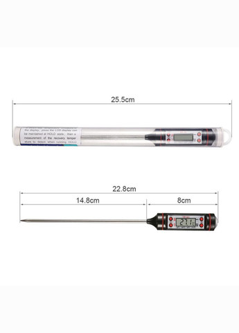 Електронний термометр для кухні та для їжі у ковпаку No Brand TP101 (295376196)