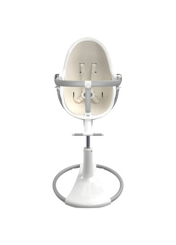 Стільчик для годування FRESCO White/Coconut white Bloom E10535-W\E10516-CWL (353308366)