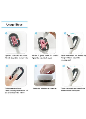 Гребінець для котів і собак зелений, щітка для вичісування шерсті зручна ручна 19.5×8.4 см, догляд за тваринами No Brand (362682292)