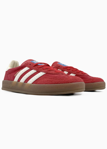 Кроссовки женские и мужские Adidas Gazelle red | Адидас Газель красный | Адидас Газель красный No Brand красные демисезоны (316091165)