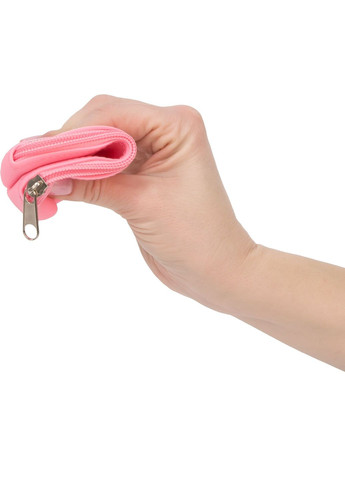 Сумка для зберігання секс-іграшок Silicone Zippered Bag Рожева - CherryLove PowerBullet (282710694)