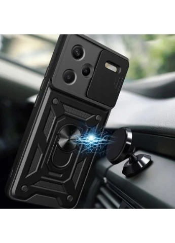 Чехол Armor Guard Shield для Xiaomi Redmi Note 13 Pro+ 5G Black No Brand (391201696)