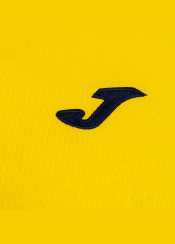Желтая футболка футбольная eco championship желтая с темно-синими вставками 102748.903 с коротким рукавом Joma Модель