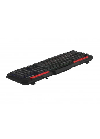 Клавиатура KBG-UML-02B-UA, Black, USB, 104 кнопки, LED подсветка, крепление для телефона, 1.8 м Maxxter (329997399)
