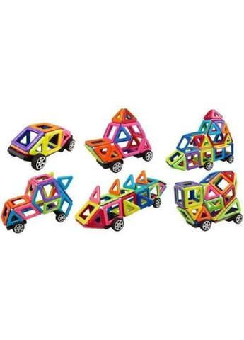 36 деталей Магнітний конструктор, дитячий 3Д конструктор, конструктор магнітний у валізі Digital (363831761)