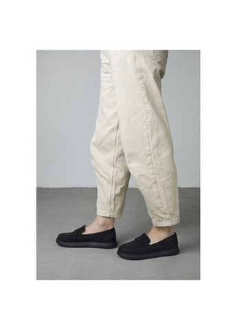 Vm-Villomi Туфлі чорні на широку ніжку Натуральна замша/шкіра р. (07901) чорний з, україна — (324834823)