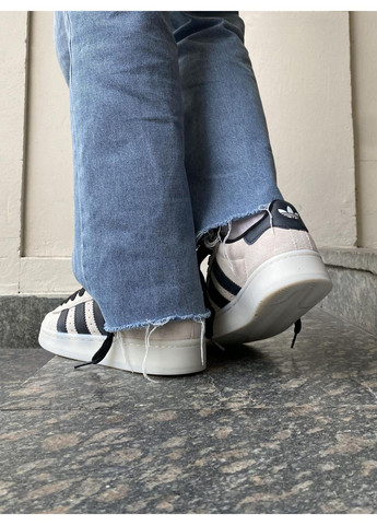 КРОСІВКИ ЖІНОЧІ ADIDAS CAMPUS 00S ALUMINIUM / CORE BLACK АДІДАС КАМПУС No Brand чорні демісезони (368869867)